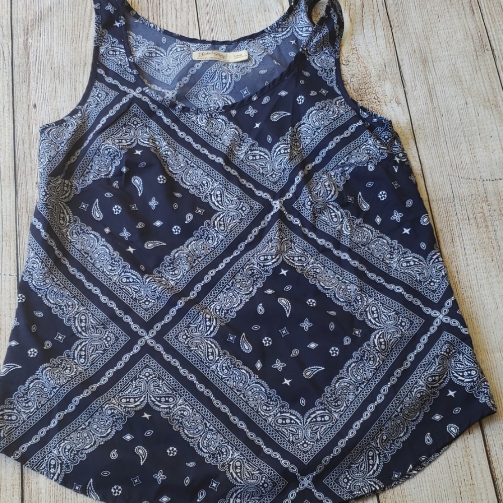💟Bandana Print Tank